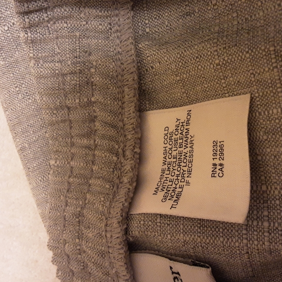 Alfred Dunner Grey stretch pants size 18 short - Picture 7 of 7